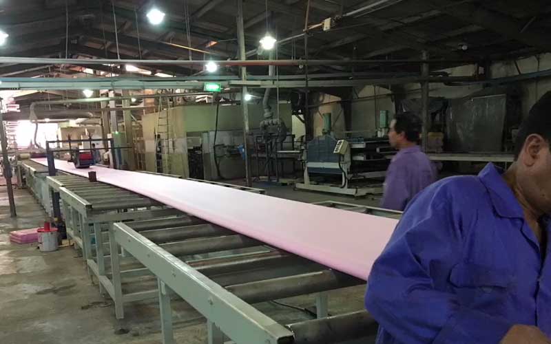 600-1000kg/h XPS挤塑板生产线 科威特