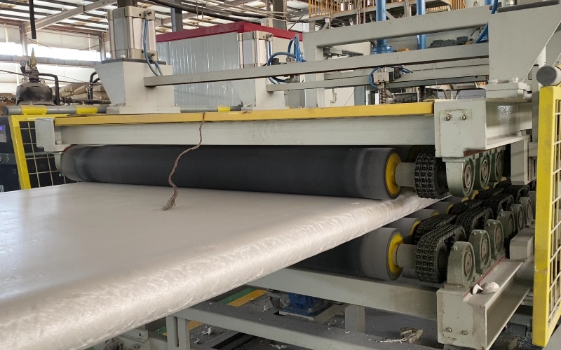 2000kg/h XPS挤塑板生产线 中国