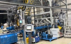 SAT75 TPV/TPE 反应挤出造粒生产线