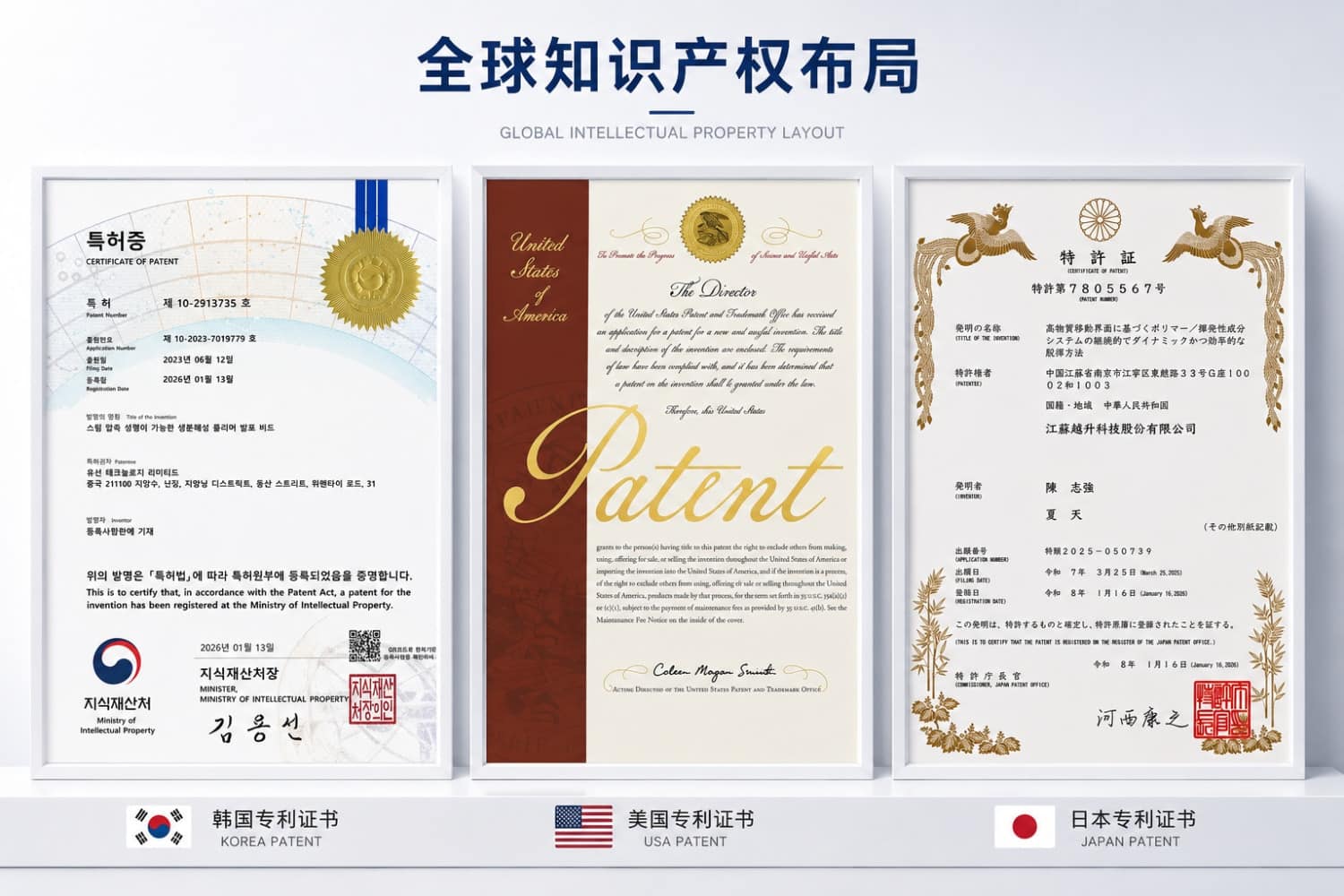 越升海外专利